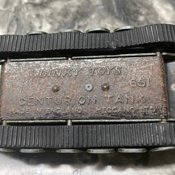 Vintage Dinky Toys Meccano LTD Centurion Tank #651 England - Picture 10 of 13